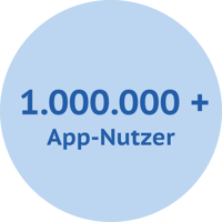 1mio app nutzer stay informed