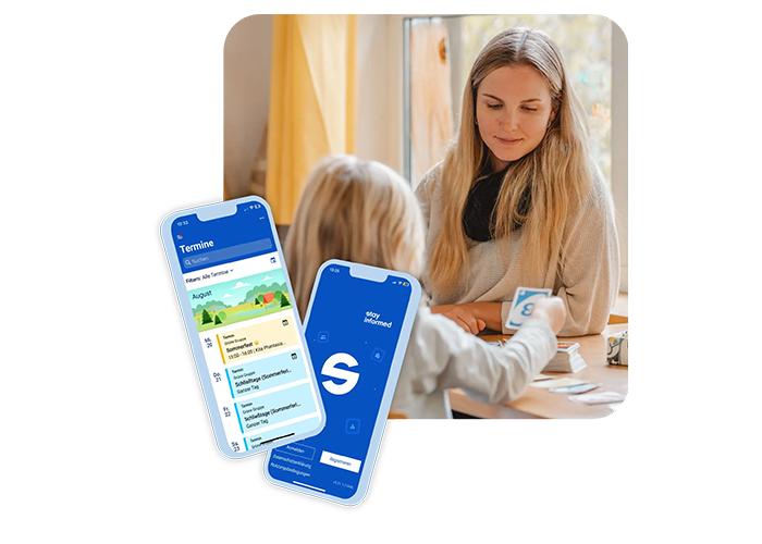 Live-Demo Stay Informed Kita App