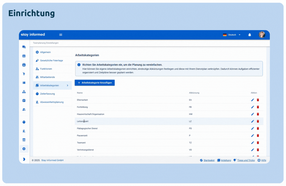 Unübersichtliche Organisation von Dienstplänen und Verwaltung?