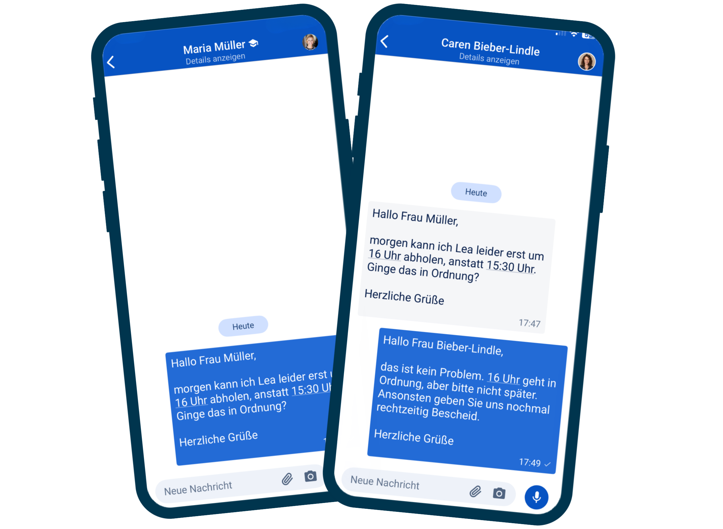 Sicherer Messenger