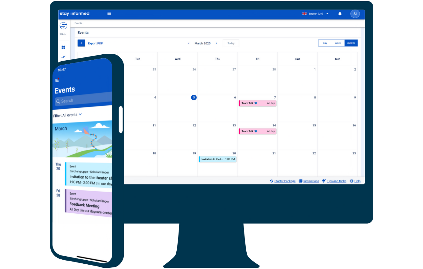 Calendar & Events