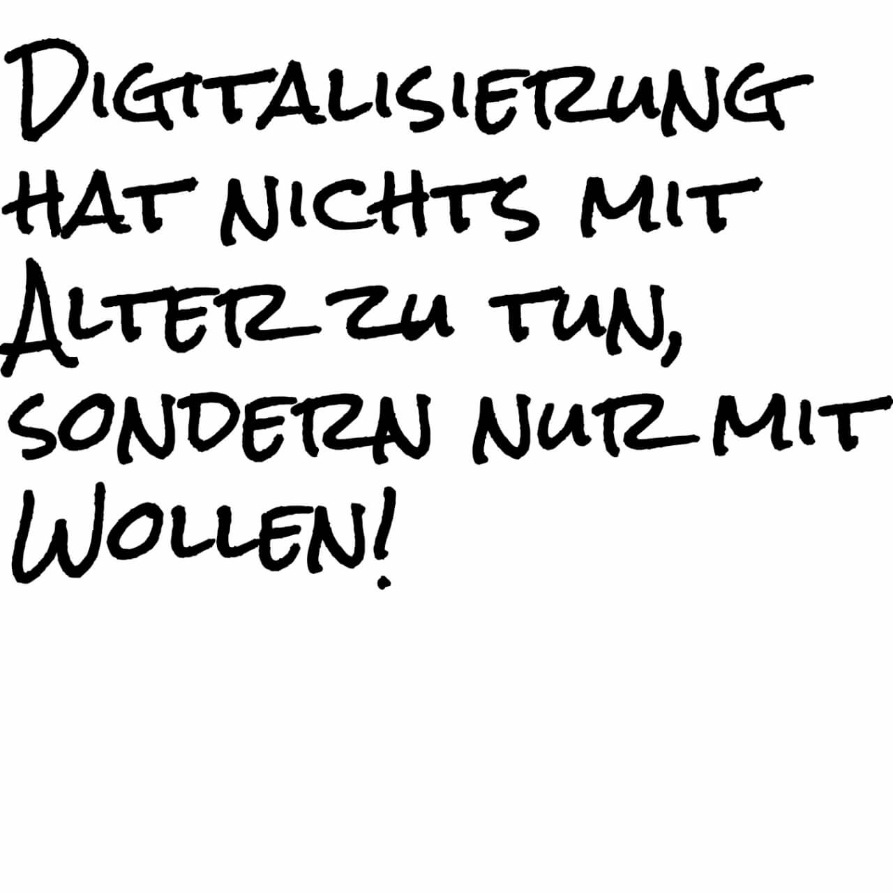Zitat Lothar Ganter zur Digitalisierung